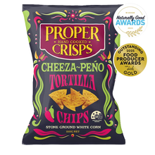 Proper Crisps - Tortilla Chips Cheeza-Peno 150g