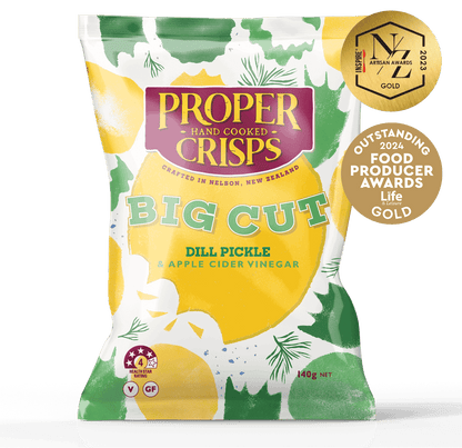 Proper Crisps - Big Cut Dill Pickle 140g