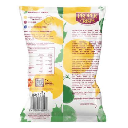 Proper Crisps - Big Cut Dill Pickle 140g
