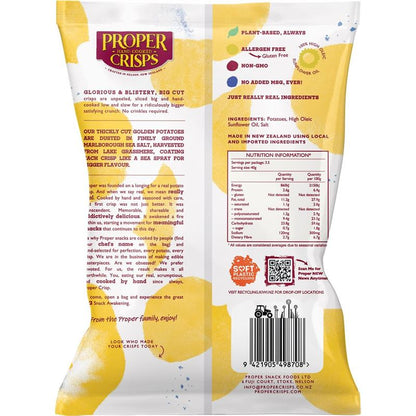 Proper Crisps - Big Cut Marlborough Sea Salt 140g 140g