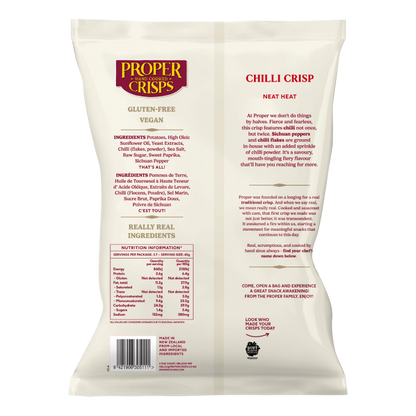 Proper Crisps - Chilli Crisp Potato Chips 150g
