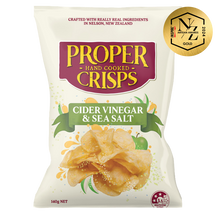 Proper Crisps - Cider Vinegar & Sea Salt 140g