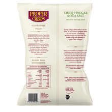 Proper Crisps - Cider Vinegar & Sea Salt 140g