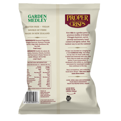 Proper Crisps - Garden Medley 100g 100g
