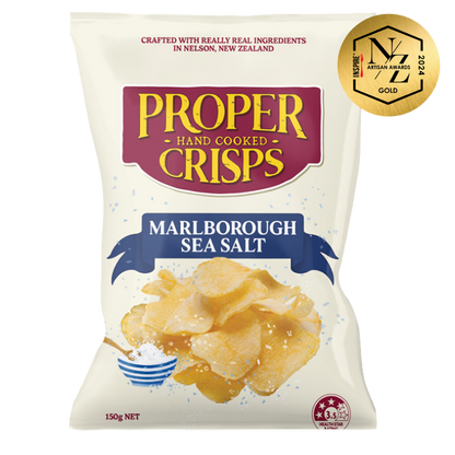 Proper Crisps - Marlborough Sea Salt 150g 150g