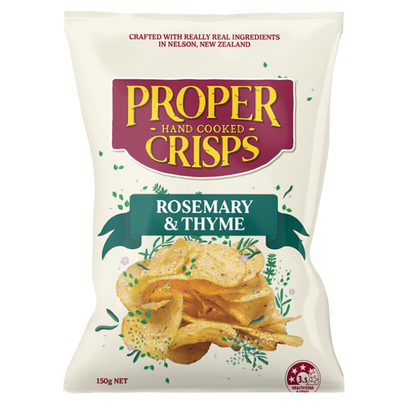 Proper Crisps - Rosemary & Thyme 150g 150g