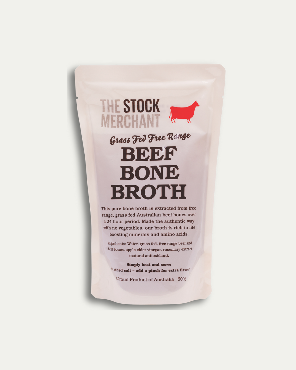 The Stock Merchant - Beef Bone Broth 500ml