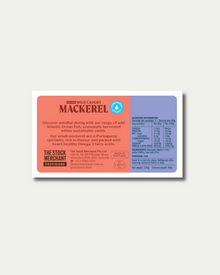 The Stock Merchant - Mackerel in Water w/ Sea Salt 120g