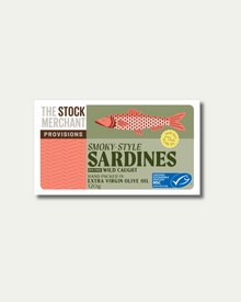 The Stock Merchant - Smoked Sardines in Olive Oil 120g