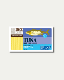 The Stock Merchant - Tuna in Water w/ Sea Salt 120g