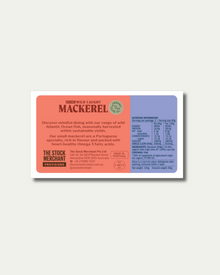 The Stock Merchant - Wild Mackerel in Olive Oil 120g