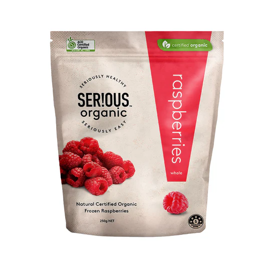SER!OUS Organic - Organic Raspberries 400g