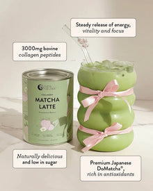 Nutra Organics - Collagen Matcha Latte Strawberry (SPECIAL ORDER) 100g
