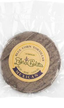 Dona Cholita - Organic Blue Corn Tortillas 12 Pack 360g