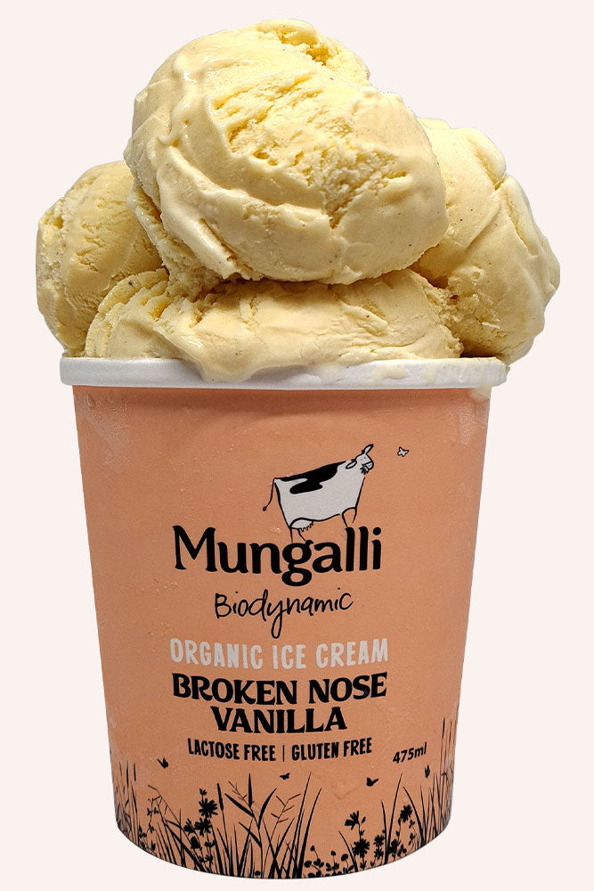 Mungalli - Broken Nose Vanilla Ice Cream 475ml