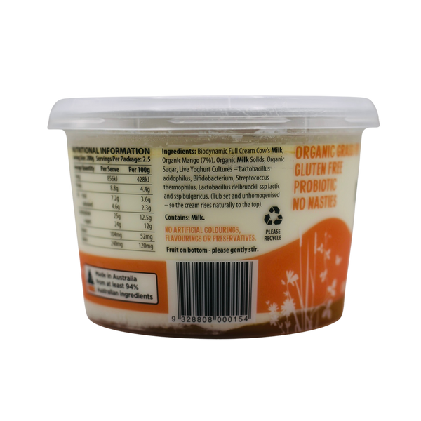 Mungalli - Organic Mango Yoghurt 500g