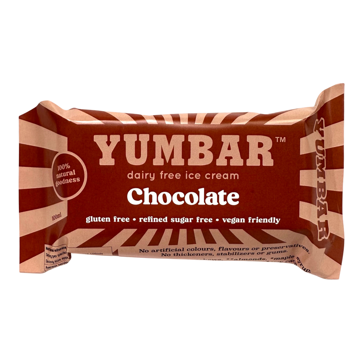Yumbar - Chocolate Ice Cream Bar 100g