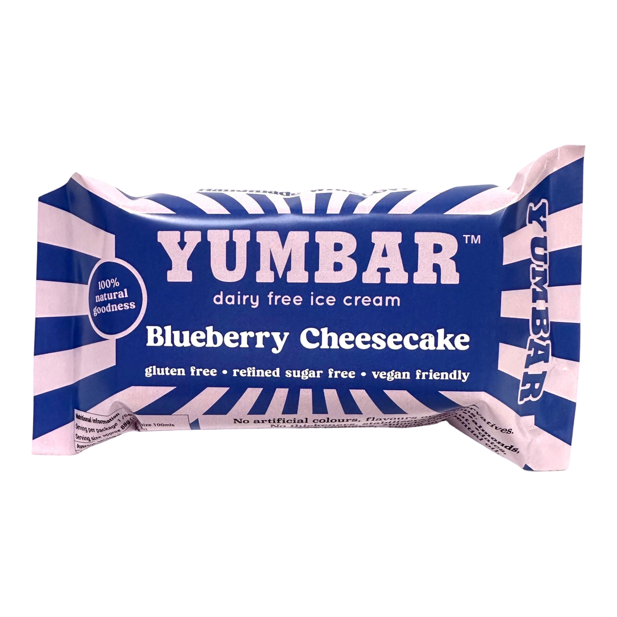 Yumbar - Blueberry Cheesecake Ice Cream Bar 100g
