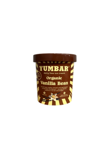 Yumbar - Organic Vanilla Bean Ice Cream Tub 480ml