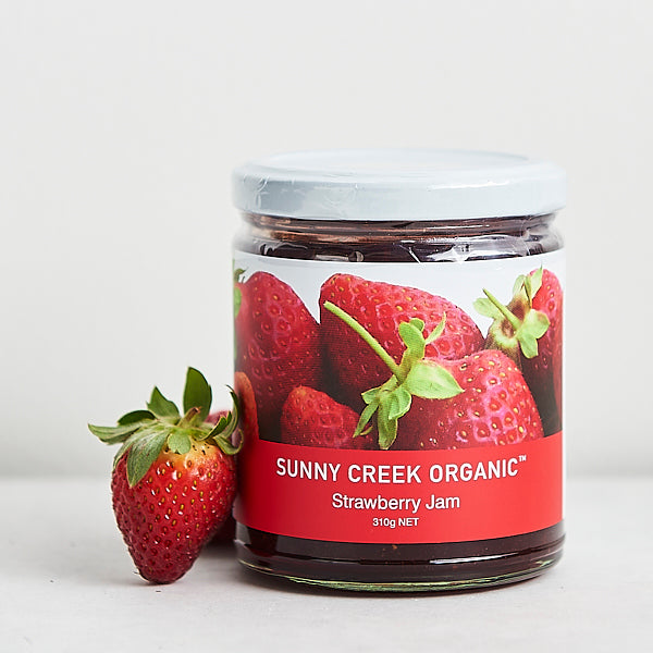 Sunny Creek Organics - Strawberry Jam 310g