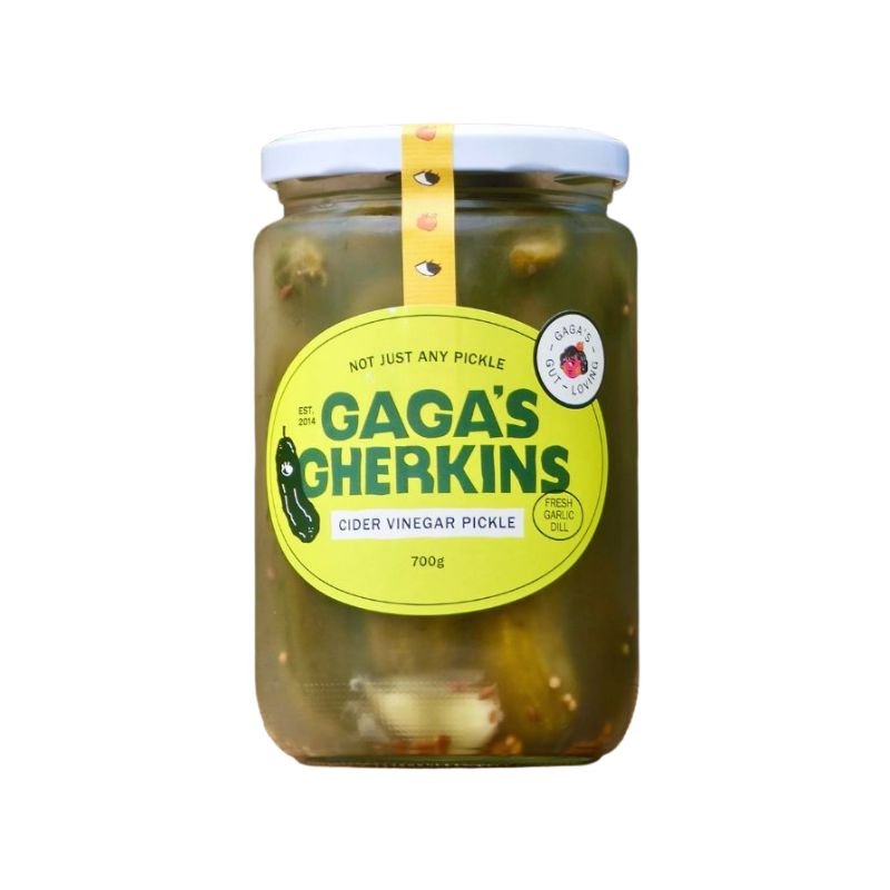 Gaga - Fermented - Gherkins Cider Vinegar Pickle 700g