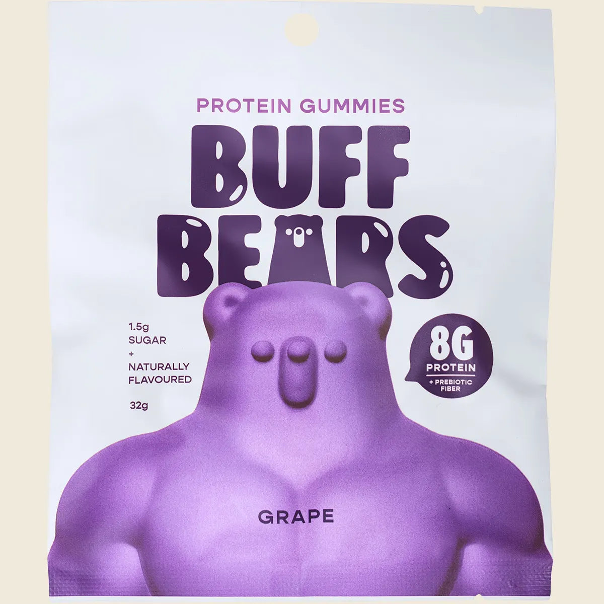 Buff Bears - Protein Gummies Grape 32g