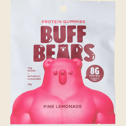 Buff Bears - Protein Gummies Pink Lemonade 32g