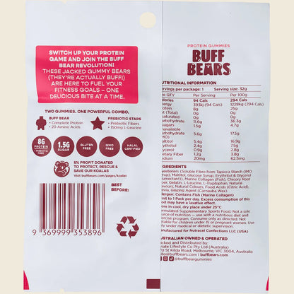 Buff Bears - Protein Gummies Pink Lemonade 32g