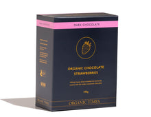 OrganicTimes - Dark Chocolate Strawberries 100g