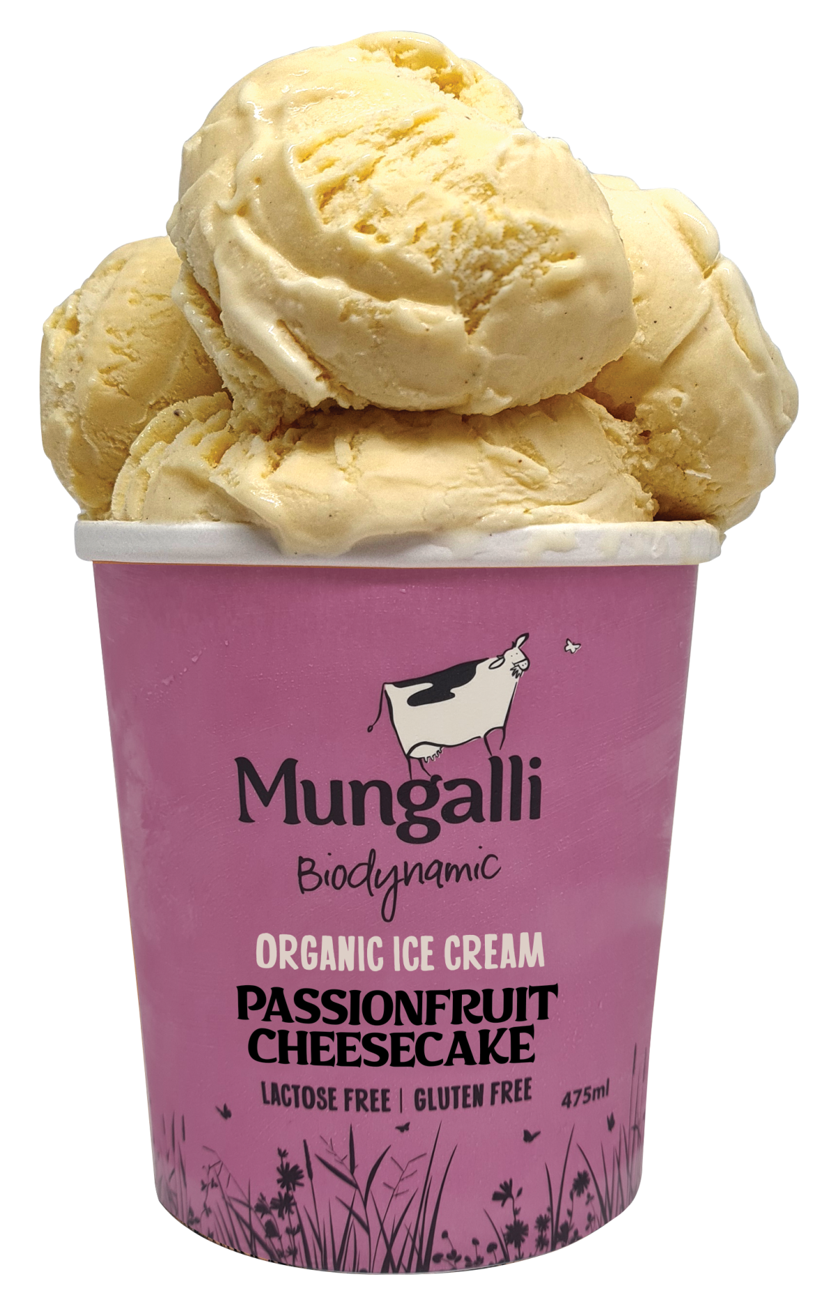 Mungalli - Passionfruit Cheesecake Ice Cream 475ml
