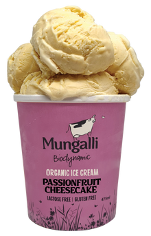 Mungalli - Passionfruit Cheesecake Ice Cream 475ml