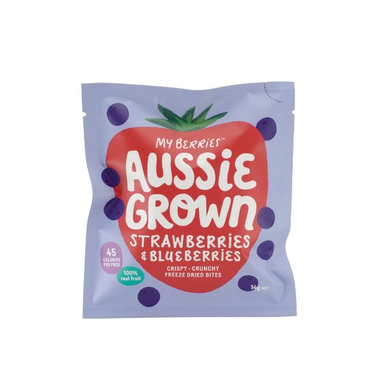 My Berries - Freeze Dried Strawberries & Blueberries 14g