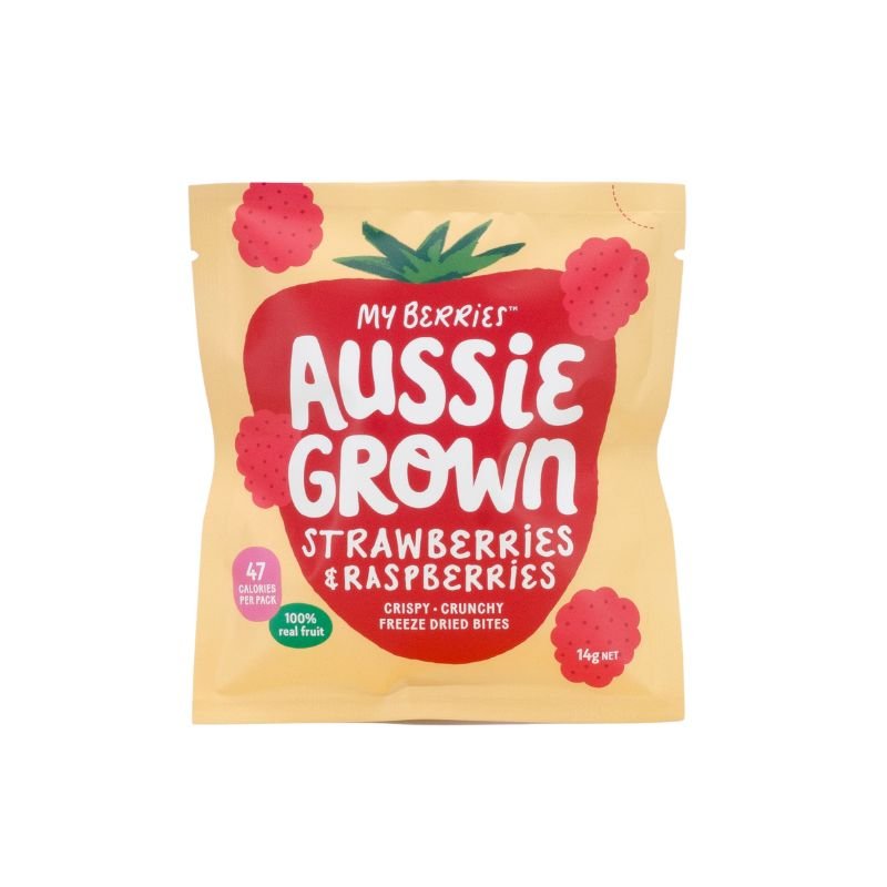 My Berries - Freeze Dried Strawberries & Raspberries 14g