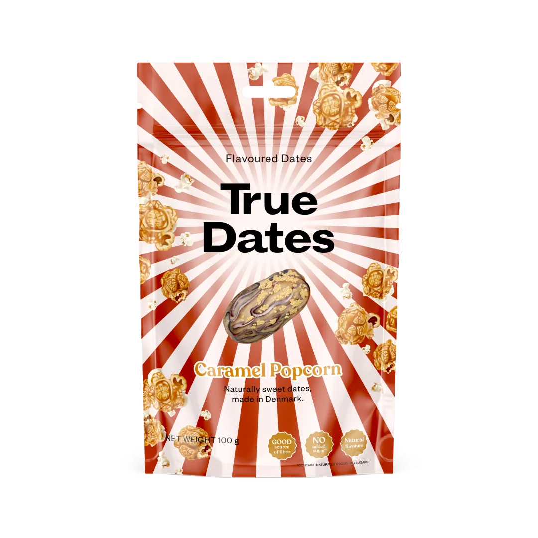True Dates - Caramel Popcorn 100g
