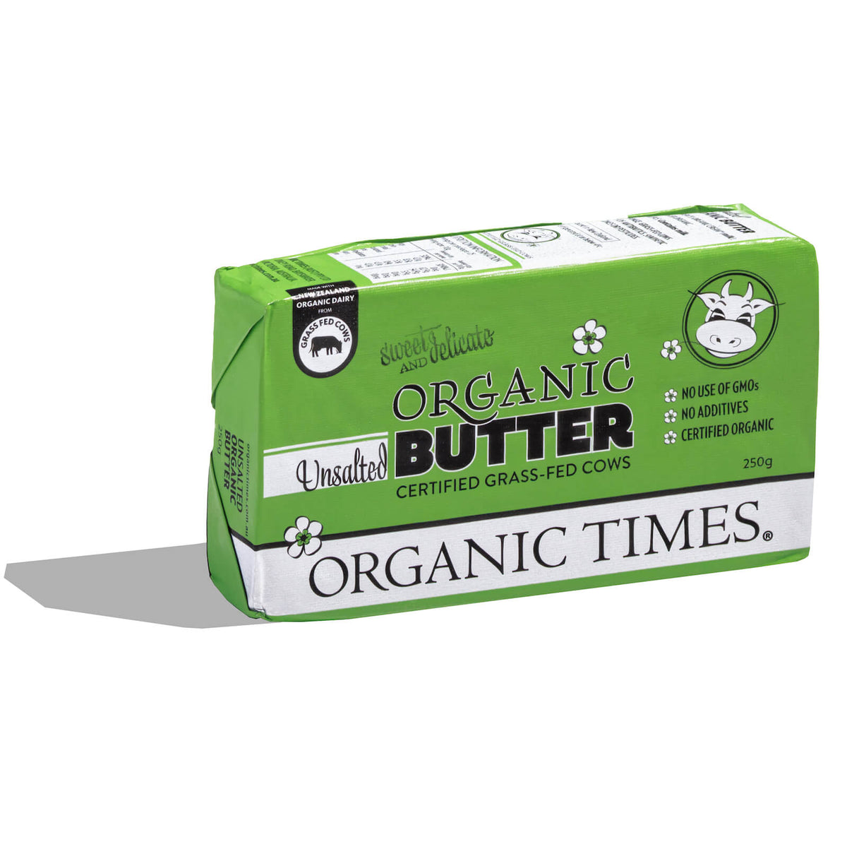 Organic Times - Unsalted Butter 250g
