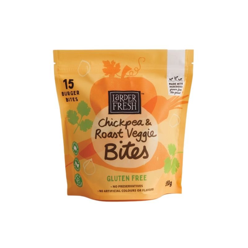 Larder Fresh - Chickpea & Roast Veggie Bites 550g