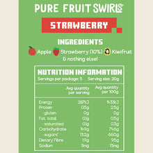 Nibblish - Pure Fruit Swirls Strawberry 100g