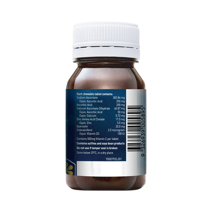 NC by Nutrition Care - Tasty C + D3 Chewables Orange 60 Tablets