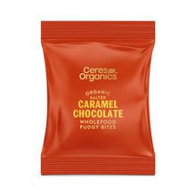 Ceres Organics - Organic Wholefood Fudgy Bites, Caramel Chocolate 30g