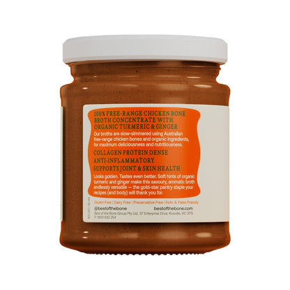 Best of the Bone - Chicken Concentrate Organic Turmeric & Ginger 180g