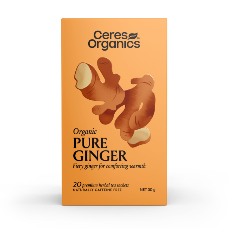 Ceres Organics - Pure Ginger Herbal Tea -20tb