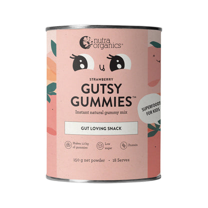 Nutra Organics - Gutsy Gummies Strawberry 150g