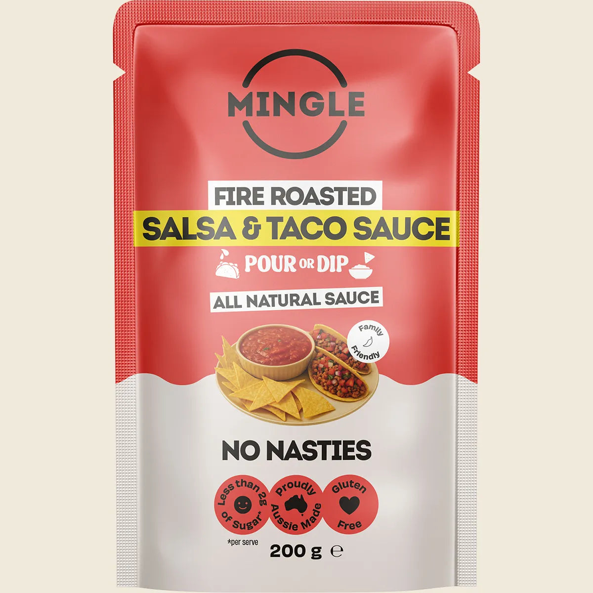 Mingle - Salsa & Taco All Natural Sauce 200g