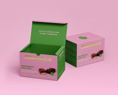 Crumble Charms - Raspberry Ripe Bar 2pk 110g