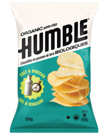 Humble - Salt & Vinegar Organic Chips 135g