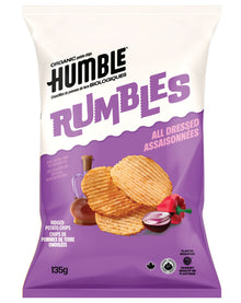 Humble - Rumbles All Dressed Organic Ridged Potato Chips 135g