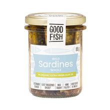Good Fish - Sardines in Extra Virgin Olive Oil Jar 195g