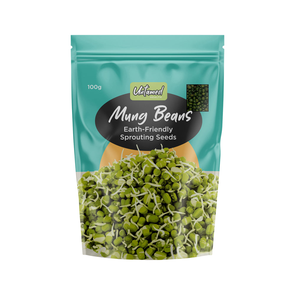 Untamed Health - Mung Bean Sprouting Seeds 100g