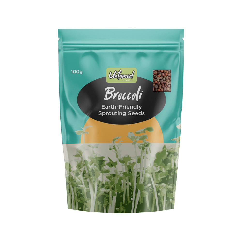 Untamed Health - Broccoli Sprout Seeds 100g