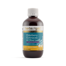 Herbs of Gold - Elderberry Echinacea and Olive Leaf Blackcurrant 200ml 200ml